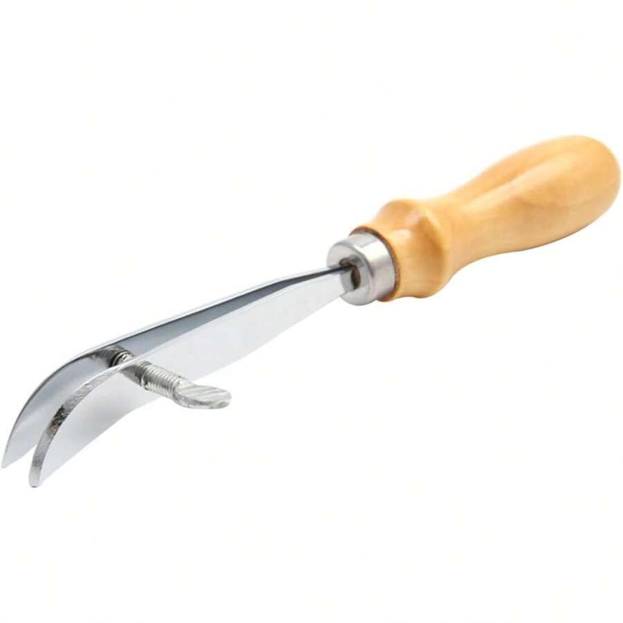 EstiloCOHEALI Herramienta De PresióN De Bordes De Cuero DiseñO Profesional Para ArtesaníA Mango CóModo Ideal Para Costura Y Plegado De BordesVersióN Mejorada - 1 - Ver 1