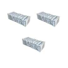 Kit 3 Colmeias Organizadora de gavetas P para Cuecas, Calcinhas, Meias, roupas pequenas de bebê. - Branco - Visão 8