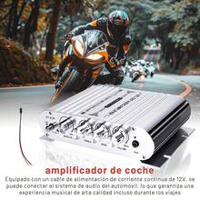 Carsapro Amplificador De Audio Para Auto Y Moto 800w Conexion Rca Blanco - ST838 (Blanco) - Ver 3