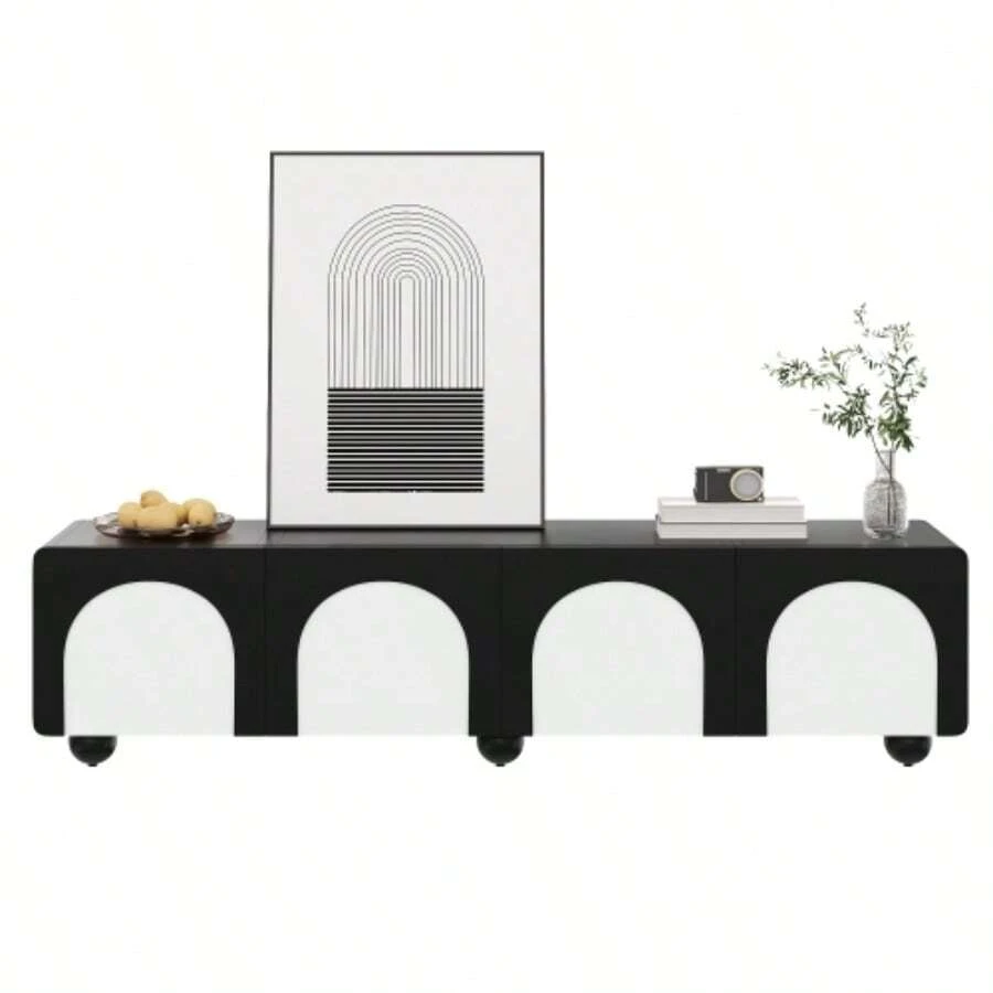 Television Stands & Entertainment Centers - Black - View 1