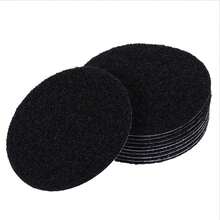10PCS Anti Slip Rug Mat Non Curling Anti Slip Grippers Strong Adhesive Sticker UK - Black - View 3