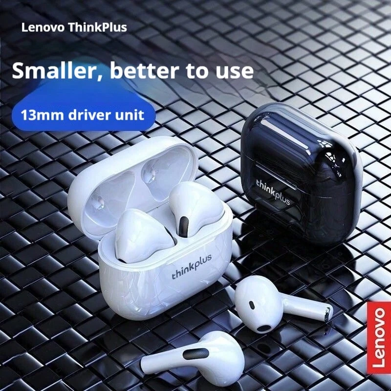 Lenovo Thinkplus LP40 Headphones Wireless Bluetooth 5.0 Sports Noise Canceling Headphones Chinese Package - White - View 1