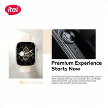 itel ISW-023 Smart Watch, 2.02" HD Display, Scratch-Resistant Crystal Screen, IP68 Waterproof And Dustproof Rating, 7-Day Battery Life - Black - View 4