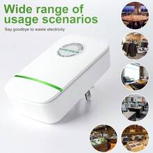 Juego De 4 Adaptadores Domésticos De Ahorro Energético, Enchufe Estabilizador De Voltaje De Ahorro Energético, 90-240 V, Enchufe Inteligente De Ahorro Energético, Equipo Para Oficina En Casa - Tipo de Enchufe A USA (110-127V) - Ver 4