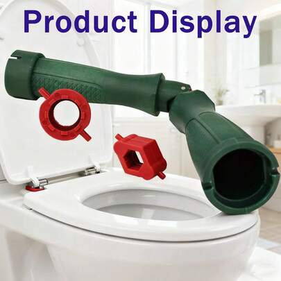 Universal Toilet Seat Accessory Tool For Securing Water Pipes, Installing And Removing Toilet Seats, And Other Domestic Applications. Bathroom Sink Wrench And Screw Fixing Tool. Material: PAG6+GF30 Manual Tool Bathroom Accessories Bathroom Tools