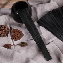 黑色经典折叠手扇，夏季降温佳品，优雅时尚的黑色折叠扇，方便携带，可轻松放入包中，适用于婚礼、派对、演出、舞蹈、家居装饰、节日、生日礼物、毕业礼物等多种场合。 - 彩色 - 查看 8