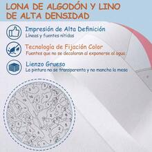 Pintar por Numeros para Adultos, Paint by Numbers 40 * 50cm, Kits de Pintura Pinta por Numero, con Lienzo para Pintar, Pinturas Acrlicas, 3 Pinceles, cuadros para pintar para Adultos y Nios Art dco, rojo - azul + Art déco - Ver 4