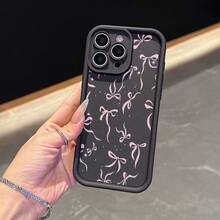 1 Stück, rosa Schmetterlingsknotenmuster, minimalistische modische Handyhülle, Geschenk für iPhone12/13/14/15/16/17/Air/Pro/Plus/Pro Max, Valentinstagsgeschenk. - Verschiedenfarbig - Übersicht 8