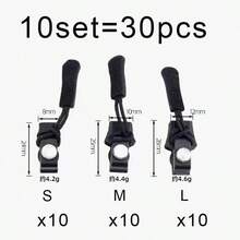 5/10/15pcs Zipper Repair Kit With Detachable Zipper Pulls, Suitable For Bags, Jackets, Clothes And Boots, No Tools Required