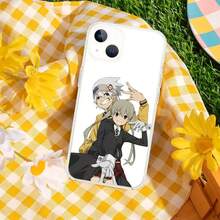 Anime S-Soul Eater Phone Case Soft Transparent Case For IPhone 17 16 15 14 13 12 11 Pro Max Mini Plus Shockproof Cover Case - Z9 - View 7