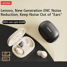 Lenovo EA289 True Wireless Bluetooth Earbuds: Cherry Blossom White Bean-Shaped In-Ear Design, Sleep Noise Cancellation, Pressure-Free Design For Side Sleeping, Ultra-Long Battery Life, Compatible With Apple And Huawei, Universal For Music And Relaxation. - Moon Rock White - View 2