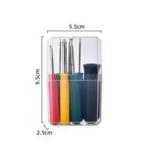 7合1螺丝刀套装，符合人体工程学设计 - 重型/一字头，迷你便携套装，适用于家庭维修、电子产品维修、DIY - 工业级磁性头螺丝刀