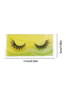 High-Quality Imitation False Eyelashes, 1 Pair - Black - View 2