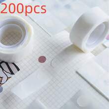 100/200/300/500个透明气球胶点（100个/卷），可移动双面胶点，适用于剪贴簿、派对、婚礼、气球装饰，透明双面胶，易撕不伤，可移除气球胶点，适用于DIY婚礼生日派对装饰，气球胶点，气球配件，气球胶贴，气球拱门 - 彩色 - 查看 13