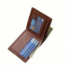 定制男士钱包 - 刻字仿皮钱包，送给爸爸、儿子的理想礼物，适合生日、周年纪念日、圣诞节、父亲节、感恩节等场合，优雅独特，也是送给丈夫、父亲、兄弟、男友的完美礼物，适合情人节、周年纪念日、父亲节等各种场合，是家庭和节日必备佳品。 - 彩色 - 查看 10