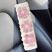 Baby Car Seat Accessories - 白色粉紅色 - 查看 9