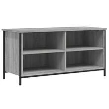 Mobile TV vidaXL Sonoma grigio 100x40x50 cm in legno composito - Cammello - Visualizzare 11