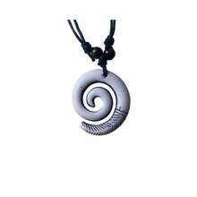 Necklace European And American Style Spiral Necklace Vintage Personality Necklace - 白色 - 查看 10