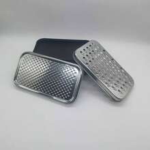 1pc Yellow/Black/White Dual-Sided Durable Vegetable Grater With Storage Box, Practical Kitchen Tool For Potato, Cucumber, Cheese, Fruit Grating And Slicing, Compact Kitchen Chopper, Easy To Clean Anti-Rust Design, Durable Kitchenware, Suitable As Christmas, Halloween, New Year Gift - Multicolor - View 7