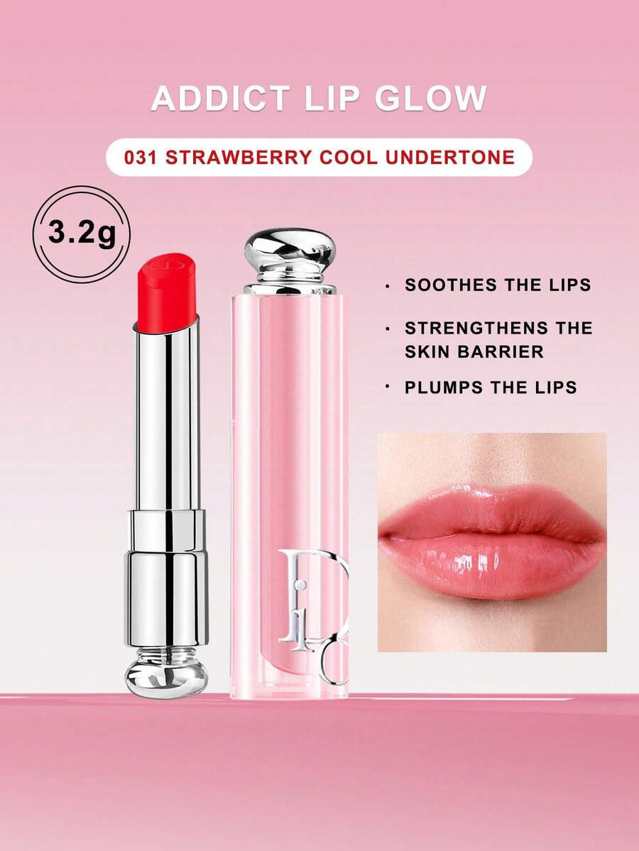 Dior 迪奥魅惑唇釉 - 031 酷爽草莓色,3.2克 - 031 STRAWBERRY - 查看 1
