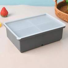 1/2个带盖硅胶冰格 - 柔韧可重复使用的大号冰格模具，容量1杯，适用于汤、炖菜、酱汁，可用洗碗机清洗，非常适合圣诞节、万圣节、复活节、感恩节和其他节日。 - 彩色 - 查看 21