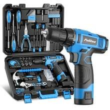 PULITUO 12V Cordless Drill Set With 126-Piece Complete Tool Kit, Electric Screwdriver With Battery & Charger, Lightweight Power Drill For Home DIY, Furniture Repair And Car Maintenance - US A Type Plug(110-127V) - View 11
