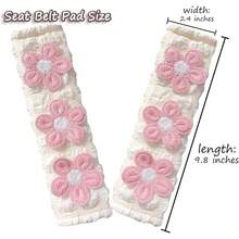 Baby Car Seat Accessories - 白色粉紅色 - 查看 5