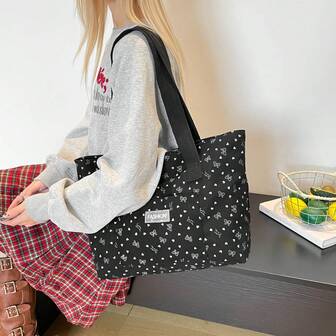 女士时尚前袋手提包