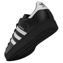 Adidas Superstar 2 'Black White Patent Leather' Core-Black Cloud-White Sneakers Women JH7756 - 彩色 - 查看 5