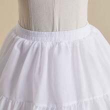 1pc Women's Anime Lolita Chiffon Crinoline Petticoat, Adjustable Lolita Bridal Carmen Cage Cosplay Costume Accessory
