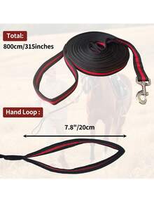 Lunge Line For Horse, Premium Equine Lunge Line With Swivel Bolt Snap For Accurate Equestrian Training, Competition, And Daily Use, 26 Ft (8 Meters)