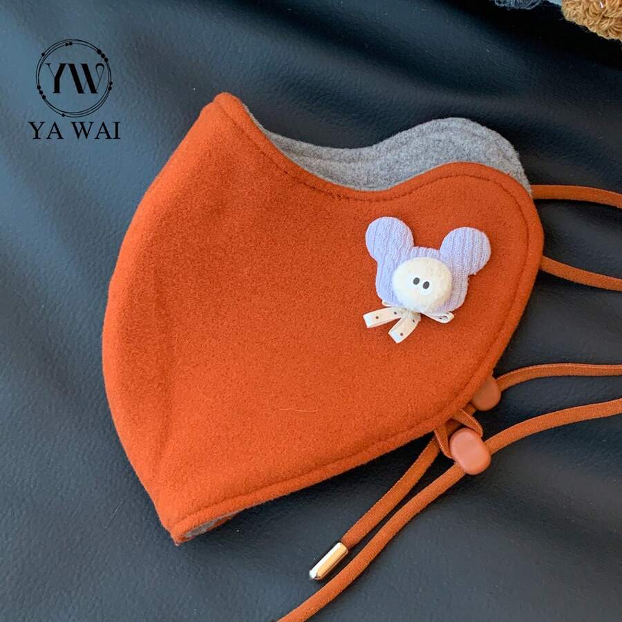 Face Coverings - Orange - View 1