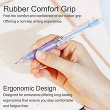 13 Pencils/Set, Mechanical Pencil Set, 0.5/0.7mm Lead, Suitable For Art Sketching, Back-To-School Season, School Supplies, Cute Stationery, Colored Pencils, Writing Pens. - Multicolor - View 5