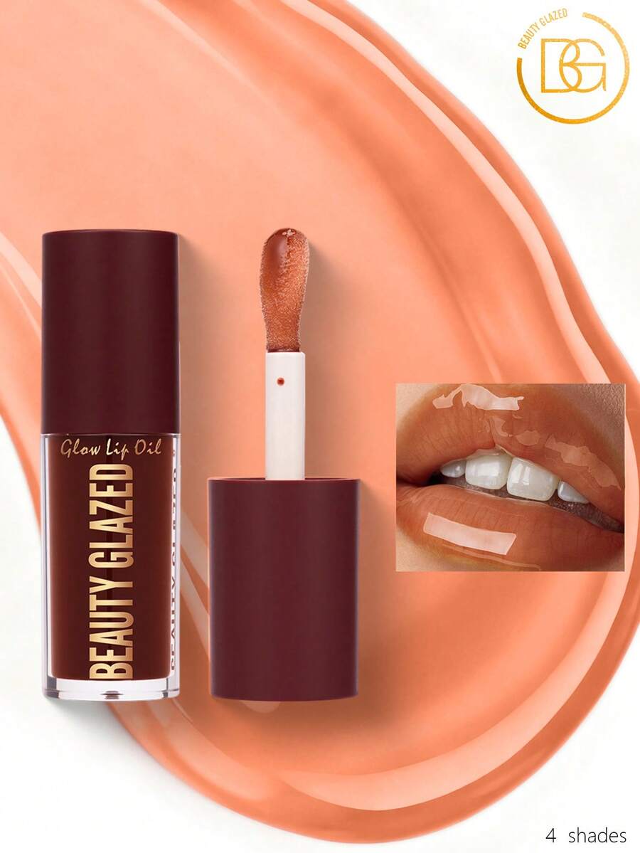 beauty glazed 镜面唇彩，透明唇漆 - 高光泽玻璃般妆效，保湿轻盈质地 - #04 - 查看 1