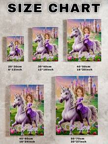 1 Tranh in ảnh cá nhân hóa lên vải canvas - Tranh in trên vải canvas với ảnh và tên của bạn trên tác phẩm nghệ thuật treo tường tùy chỉnh cho phòng ngủ, phòng khách, đám cưới, thú cưng, bạn bè, hình ảnh, ảnh chụp, tranh treo tường có khung, tranh in hình công chúa bé gái/khủng long bé trai, họa tiết kỳ lân, quà tặng. - kỳ lân - Xem 7