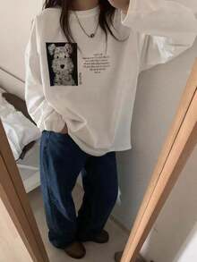 Women T-Shirts - White - View 2