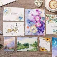 25张 | 200克/平方米 | 手工棉纸，适用于绘画、素描、油画等，手工粗纹理纸 | 棉布 | 毛边，适合初学者、大学生和艺术家，也适用于剪贴簿和婚礼请柬。 - 白色 - 查看 5