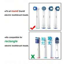 1-6个装防尘牙刷套，便携式电动牙刷头保护套，口腔护理双头电动牙刷替换旅行牙刷头套，家用牙刷盖，返校旅行露营清洁用品，家用学校清洁工具，家用小家电