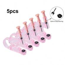 5件套耳洞枪套装无菌一次性健康安全耳环穿孔工具机套装耳钉鼻唇身体首饰