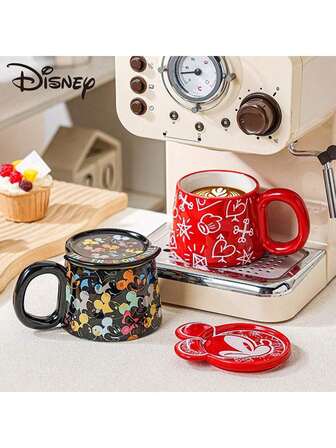 Official Genuine Stitch Mug, High-Quality Water Cup, Ceramic Cup For Women, New Style, Household, Couples, Coffee Cup, Birthday Gift