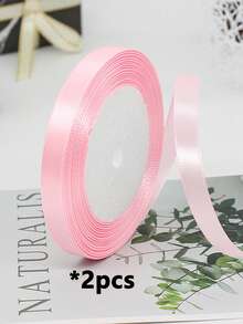 1卷/2卷/5卷装，1厘米宽涤纶丝带蝴蝶结装饰丝带，适用于婚礼、DIY手工、插花、烘焙包装、礼品包装等，高端装饰丝带，适合礼品包装、花束、生日派对、情人节、婚礼、手工艺品、发饰、蝴蝶结、万圣节、圣诞节等场合。 - 彩色 - 查看 19