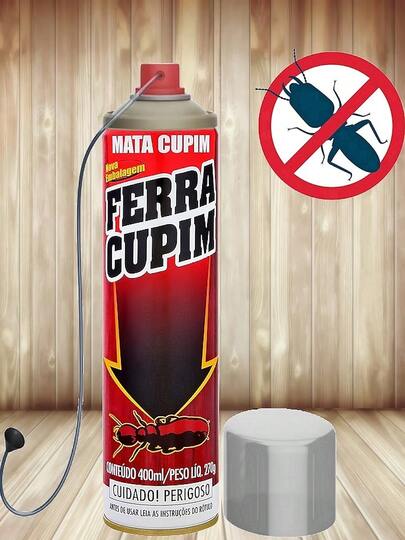 Inseticida aerossol repelente Ferra Cupim 400ml