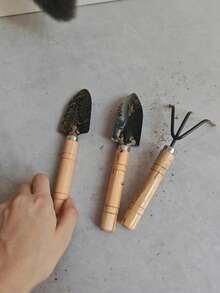 Portable And Easy-To-Carry Multi-Functional Shovels, Shovels, Rakes, Garden Shovels, Potted Flower Shovels, Household Shovels, Industrial Shovels, Outdoor Shovels, Anti-Slip Handles, Reinforced Shovel Heads, Anti-Rust Coatings, Suitable For Digging Holes, Digging Holes, Fishing, Digging Holes, Suitable For Home Outdoor Gardening Planting, Garden Maintenance, Outdoor Camping - Small, Light And Durable Multi-Functional Shovels - Multicolor - View 5