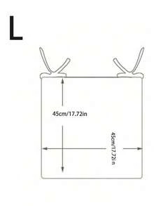 1件纯色椅垫套，简约涤纶椅垫套，家居装饰礼品，生日/毕业礼物