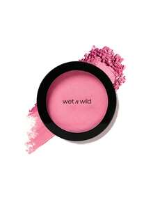 Rubor Color Icon de Wet N Wild - Revive Glow Mate con brillo suave, multicolor para profesionales y estudiantes, amigable para llevar, 6g - Cara como una flor de durazno - Ver 8