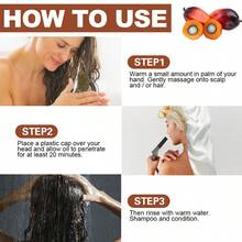 120g Batana Hair Oil + 120ml Batana Essential Oil + 30ml Rosemary Oil Set, Cold-Pressed, Enriched With Biotin, Castor Oil, Rosemary And Peppermint, Nourishes Scalp And Hair, Strengthens Strands, Prevents Breakage And Split Ends, Repairs Dry Damaged Hair, Leaves Hair Glossy And Healthy, Deeply Nourishing, Suitable For All Hair Types - Green - View 8