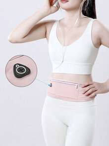 1pc Slim Waist Pack, Waterproof Waist Bag For Sports Outdoor Running, Solid Color Multifunctional Crossbody Chest Bag, Adjustable Strap, Compact Waist Pack Suitable For Sports, Running, Travel, Hiking, Gift For Sisters, Teachers, Birthday, Anniversary, Graduation - Multicolor - View 7