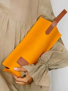 Felt Wine Bottle Tote Bags - Single-Bottle Gift-Ready Felt Wine Gift Bags With Faux-Leather Handles & Reinforced Flat Bottom; Portable, Foldable Gray Champagne & Wine Carrier, Elegant Reusable Gift Box Packaging; Thick Felt, Tear-Resistant, Soft Touch, Protective Bottle Holder For Weddings, Birthdays, Bridesmaids, - Multicolor - View 2