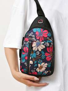 Unisex Crossbody Bag, Shoulder And Crossbody Dual-Purpose Small Crossbody Bag, Chest Bag Style Crossbody Bag - Multicolor - View 8