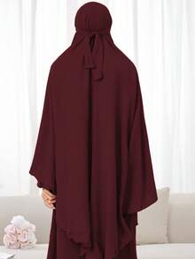 1pc Minimalist & Fashionable Muslim Women Hijab Headscarf, Suitable For Daily Wear, Praying, All Seasons - Multicolor - View 29